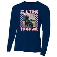 Its Time To Go Joe Funny Trump 2024 Cooling Performance Long Sleeve Crew