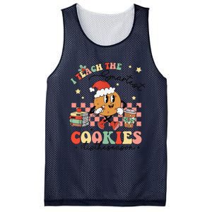 I Teach The Smartest Cookies Teacher Christmas Holiday Party Mesh Reversible Basketball Jersey Tank