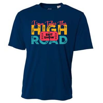 IMa Take The High Road Shitshow Vintage Design Cooling Performance Crew T-Shirt