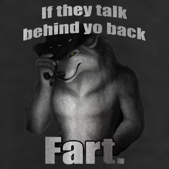 If They Talk Behind Your Back Fart Garment-Dyed Fleece Hoodie