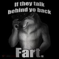 If They Talk Behind Your Back Fart 7-Panel Snapback Hat
