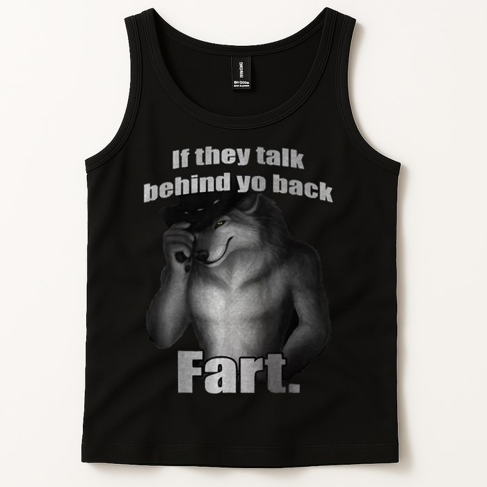 If They Talk Behind Your Back Fart Tank Top