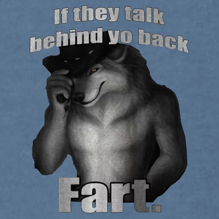 If They Talk Behind Your Back Fart Garment-Dyed Sweatshirt