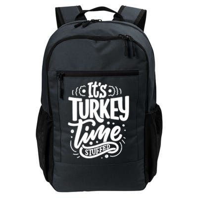 It's Turkey Time Stuffed Thanksgiving Daily Commute Backpack