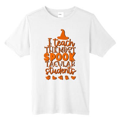 I Teach The Most Spook Tacular Students Halloween Teacher Tall Fusion ChromaSoft Performance T-Shirt