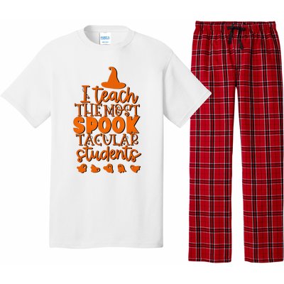 I Teach The Most Spook Tacular Students Halloween Teacher Pajama Set