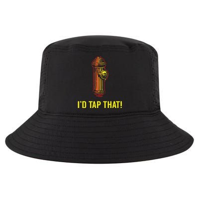 Id Tap That Funny Firefighter Gifts Cool Comfort Performance Bucket Hat