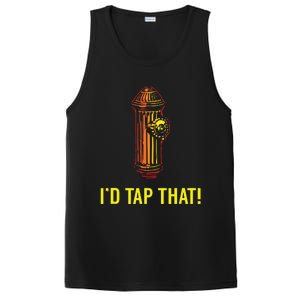 Id Tap That Funny Firefighter Gifts PosiCharge Competitor Tank