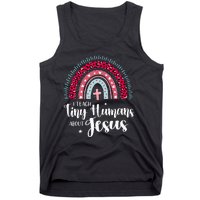 I Teach Tiny Humans About Jesus Teacher Appreciation Bible Tank Top