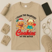 I Teach The Smartest Cookies In The Batch Teacher Christmas T-Shirt