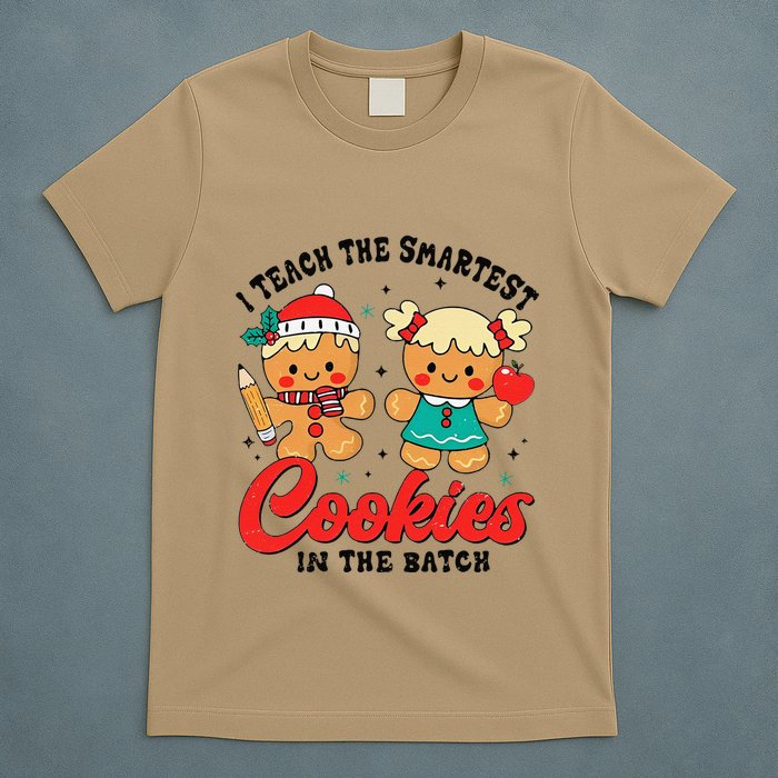 I Teach The Smartest Cookies In The Batch Teacher Christmas T-Shirt