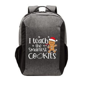 I Teach The Smartest Cookies Christmas Gingerbread Santa Hat Cute Gift Vector Backpack