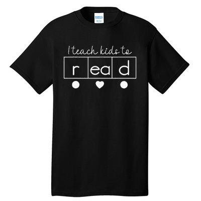 I teach to read Science of Reading Funny Tall T-Shirt