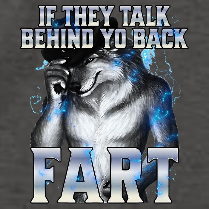 If They Talk Behind Your Back Fart Vector Backpack