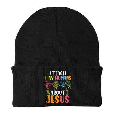 I Teach Tiny Humans About Jesus Design Teacher Beanie