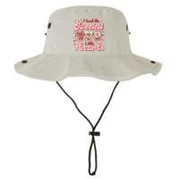 I Teach The Sweetest Hearts Retro Teacher Valentines Day Legacy Cool Fit Booney Bucket Hat