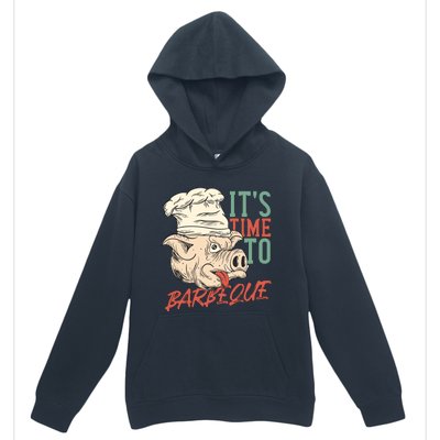 Its Time To Barbeque Urban Pullover Hoodie