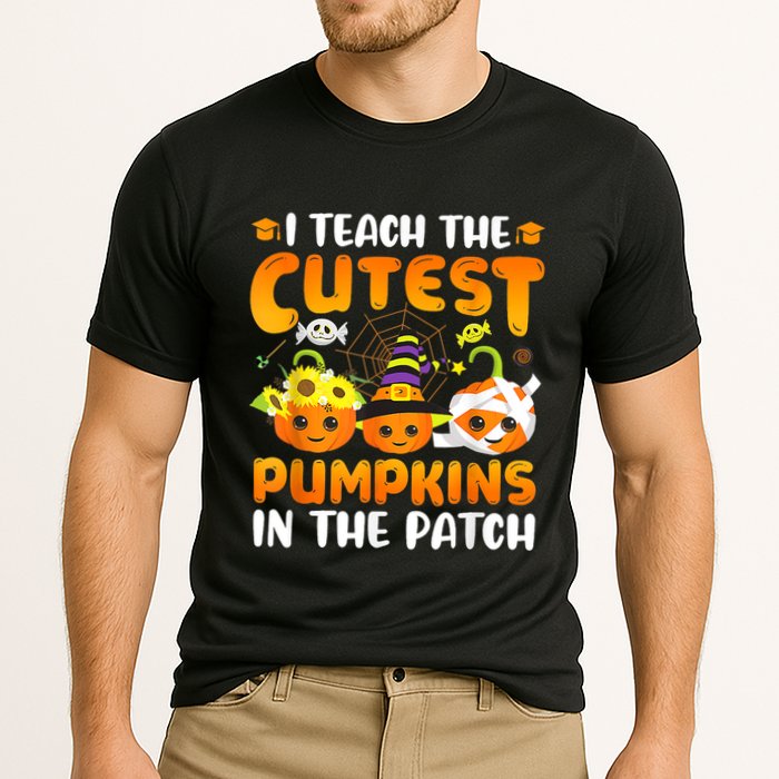 I Teach The Cutest Pumpkins In The Patch Halloween Spooky Performance Shirt