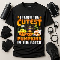 I Teach The Cutest Pumpkins In The Patch Halloween Spooky Performance Shirt