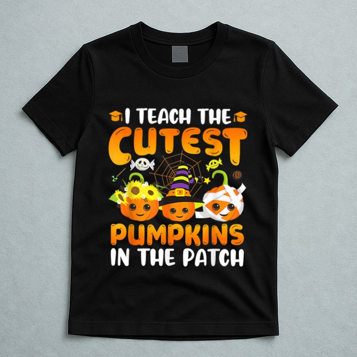 I Teach The Cutest Pumpkins In The Patch Halloween Spooky T-Shirt
