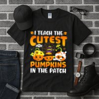 I Teach The Cutest Pumpkins In The Patch Halloween Spooky Tall T-Shirt