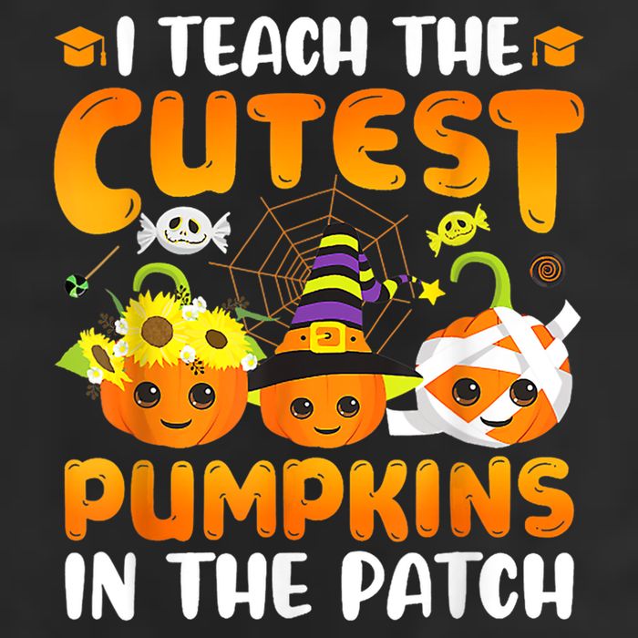 I Teach The Cutest Pumpkins In The Patch Halloween Spooky Beanie