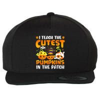 I Teach The Cutest Pumpkins In The Patch Halloween Spooky Wool Snapback Cap