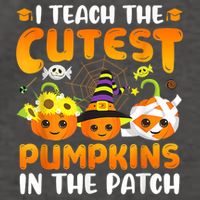 I Teach The Cutest Pumpkins In The Patch Halloween Spooky Vector Backpack