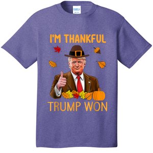 Im Thankful Trump Won Thanksgiving Turkey Fall T-Shirt