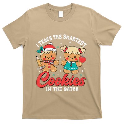 I Teach The Smartest Cookies In The Batch Teacher Xmas T-Shirt