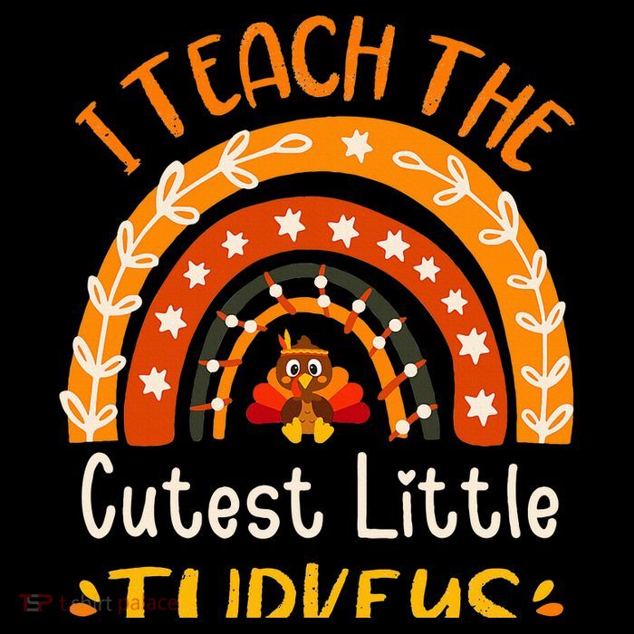 I Teach The Cutest Little Turkeys Thanksgiving Teacher 16 in Basic Backpack