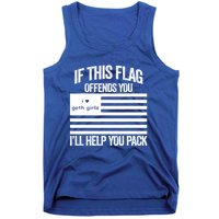 If This USA Goth Girls Flag Offends You, I'll Help You Pack Tank Top