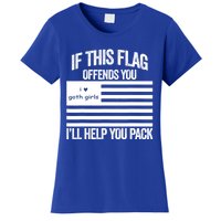 If This USA Goth Girls Flag Offends You, I'll Help You Pack Women's T-Shirt