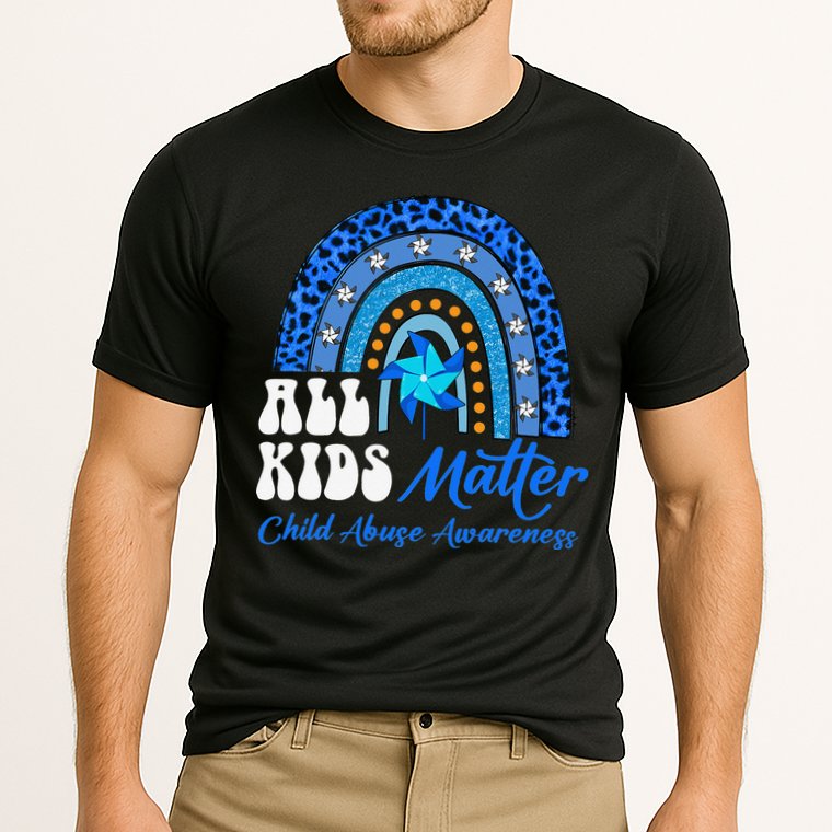 I'm Their Voice Pinwheel Child Abuse Prevention Awareness Cooling Performance Crew T-Shirt