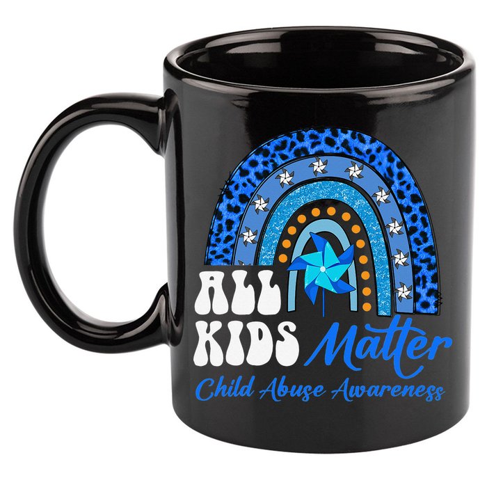 I'm Their Voice Pinwheel Child Abuse Prevention Awareness 11oz C Handle Ceramic Mug