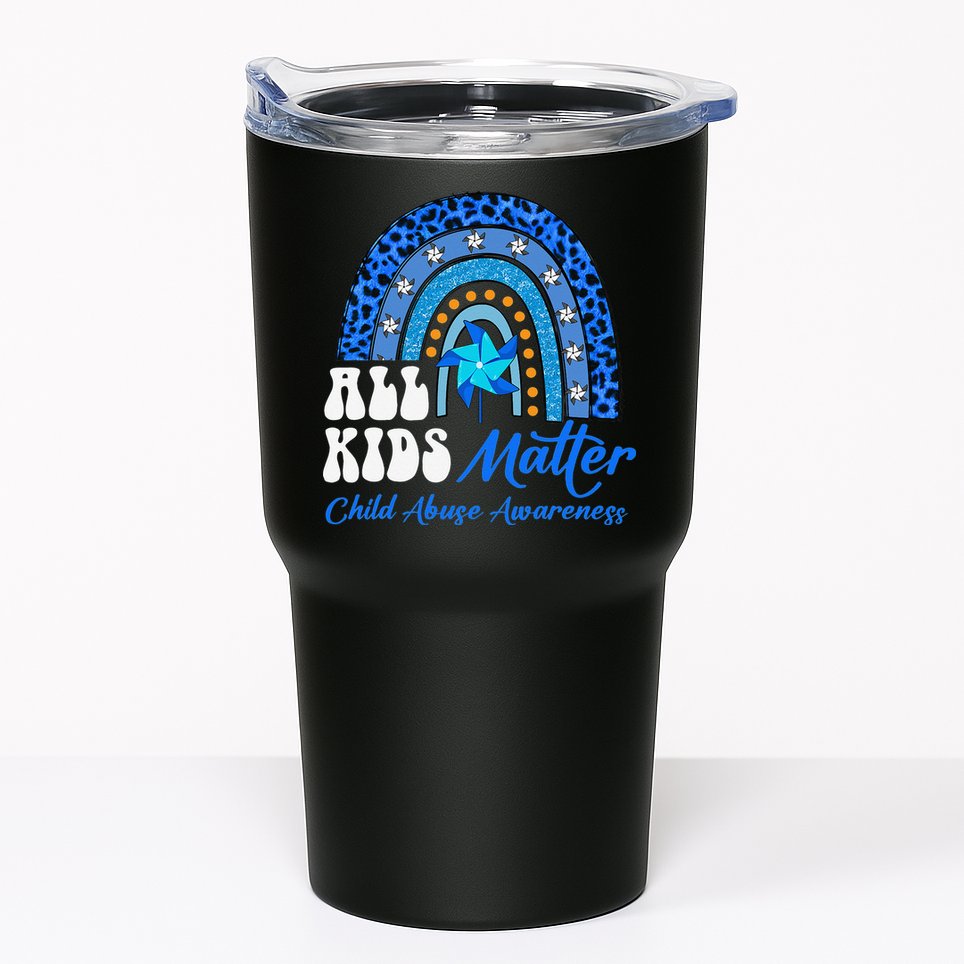 I'm Their Voice Pinwheel Child Abuse Prevention Awareness Tumbler