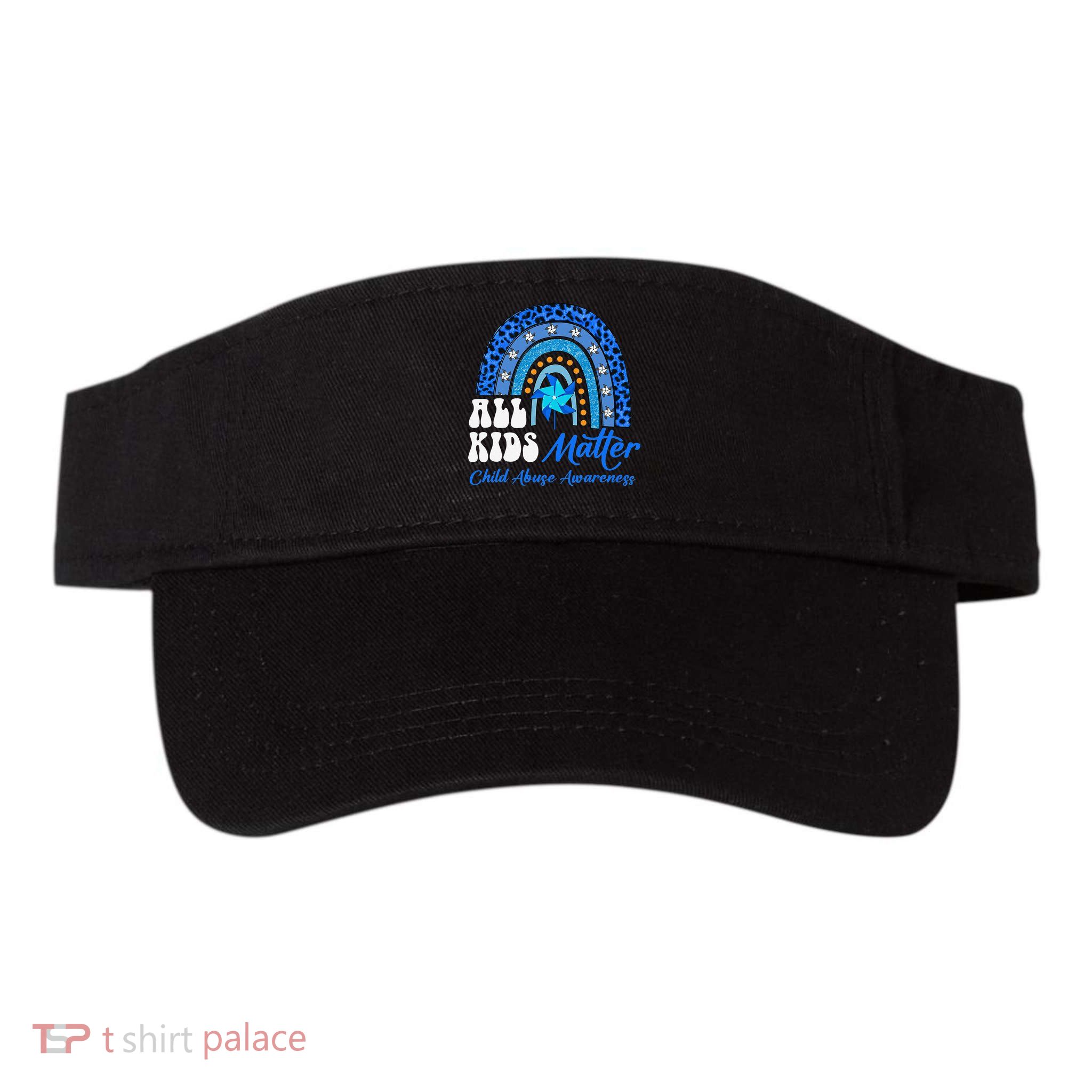 I'm Their Voice Pinwheel Child Abuse Prevention Awareness Visor