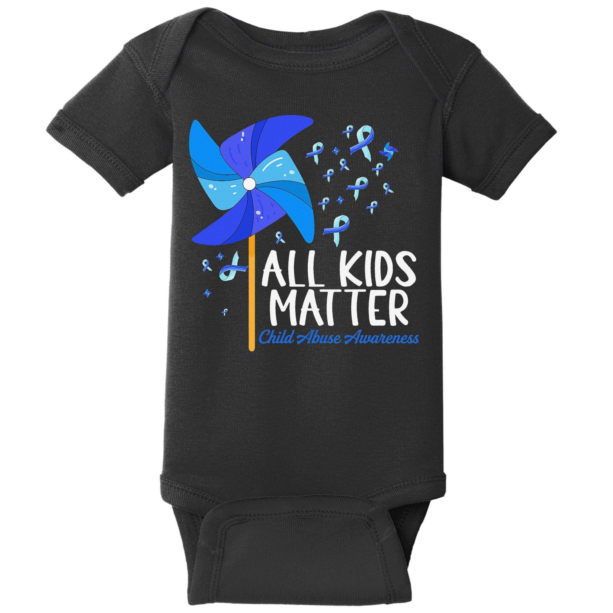 Im Their Voice Stop Child Abuse Prevention Awareness Month Baby Bodysuit