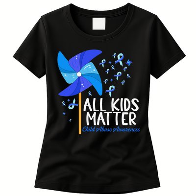 Im Their Voice Stop Child Abuse Prevention Awareness Month Womens T-Shirt