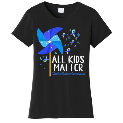 Im Their Voice Stop Child Abuse Prevention Awareness Month Women's T-Shirt