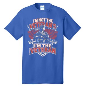 IM The Veteran Not The Veterans Wife Memorial Day 2024 Gift Tall T-Shirt