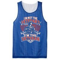 IM The Veteran Not The Veterans Wife Memorial Day 2024 Gift Mesh Reversible Basketball Jersey Tank