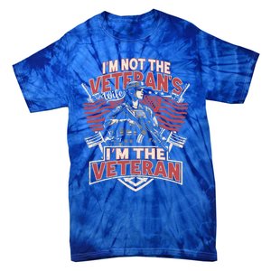 IM The Veteran Not The Veterans Wife Memorial Day 2024 Gift Tie-Dye T-Shirt