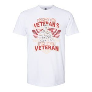 IM The Veteran Not The Veterans Wife Memorial Day 2024 Gift Softstyle CVC T-Shirt