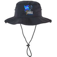 Im Their Voice Pinwheel Child Abuse Prevention Awareness Bucket Hat
