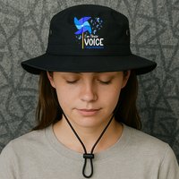 Im Their Voice Pinwheel Child Abuse Prevention Awareness Bucket Hat