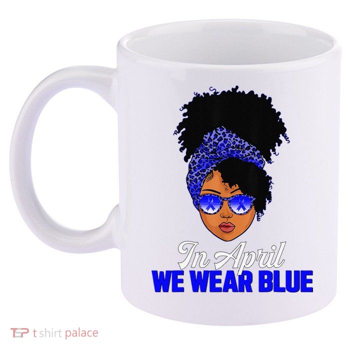 I'm Their Voice Child Abuse Prevention Awareness Month 11oz C Handle Ceramic Mug