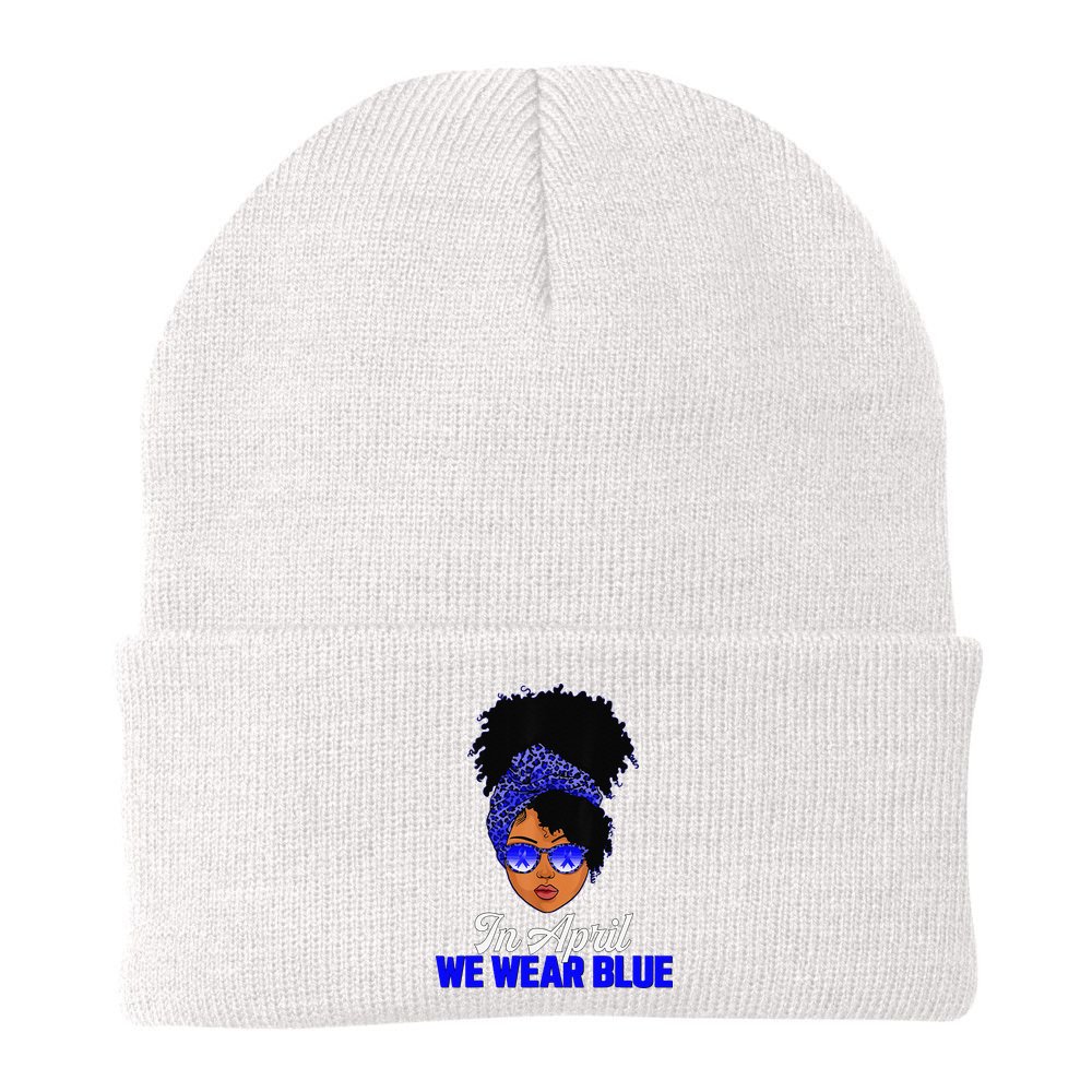 I'm Their Voice Child Abuse Prevention Awareness Month Beanie