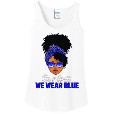 I'm Their Voice Child Abuse Prevention Awareness Month Ladies Essential Tank