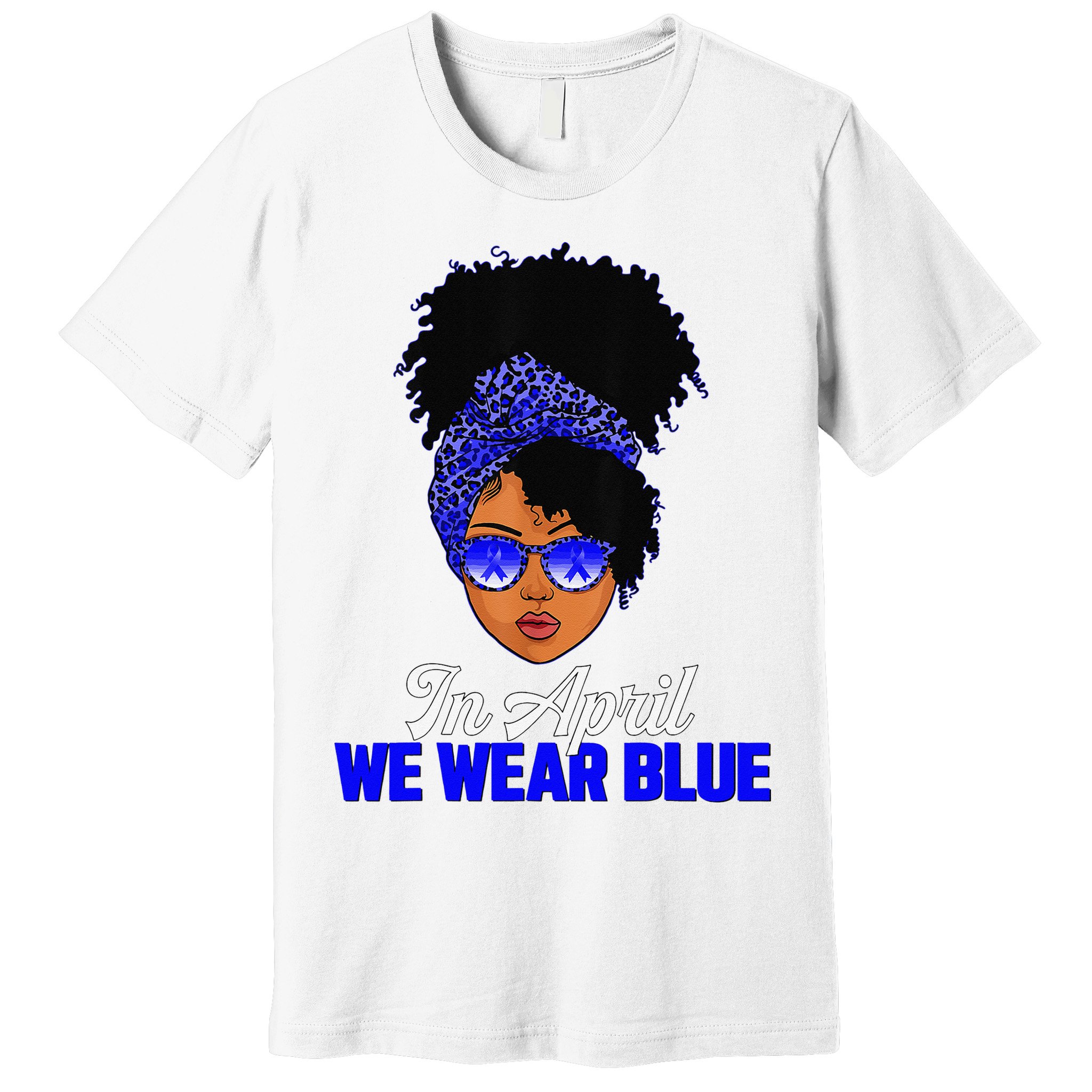 I'm Their Voice Child Abuse Prevention Awareness Month Premium T-Shirt